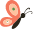 ふよふよ飛ぶ蝶